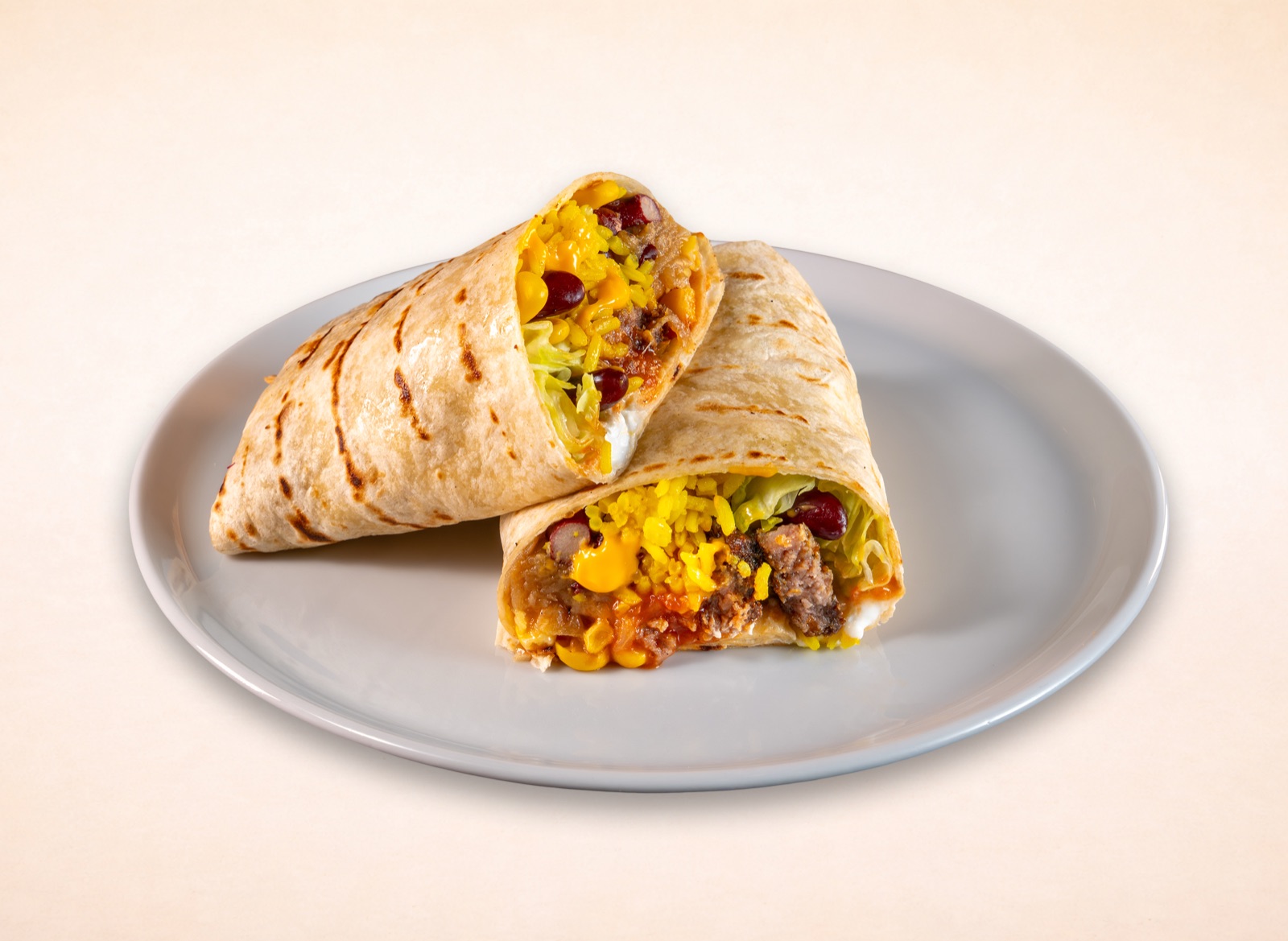 Burger Köfteli Burrito
