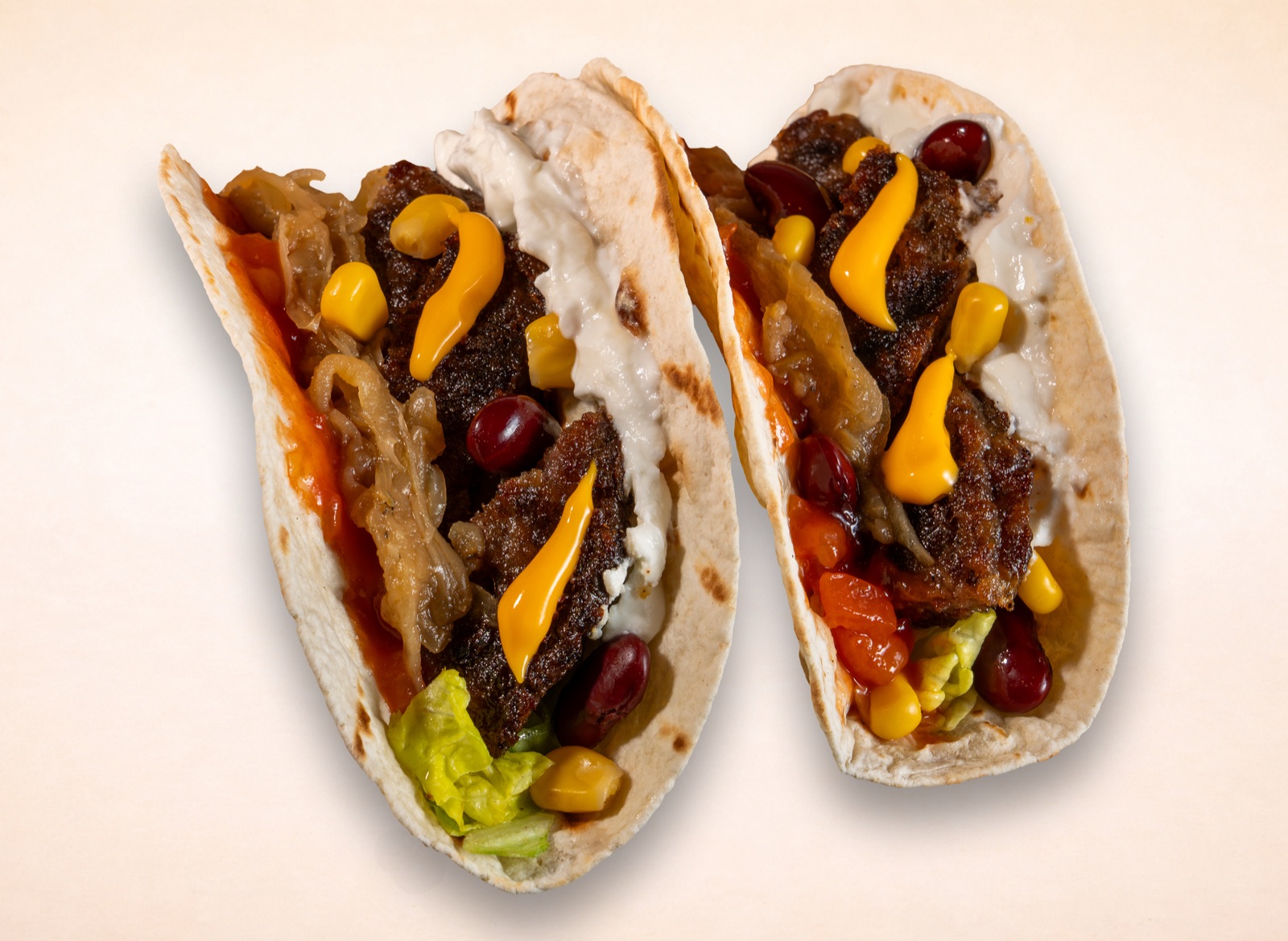 2'li Burger Köfte Taco
